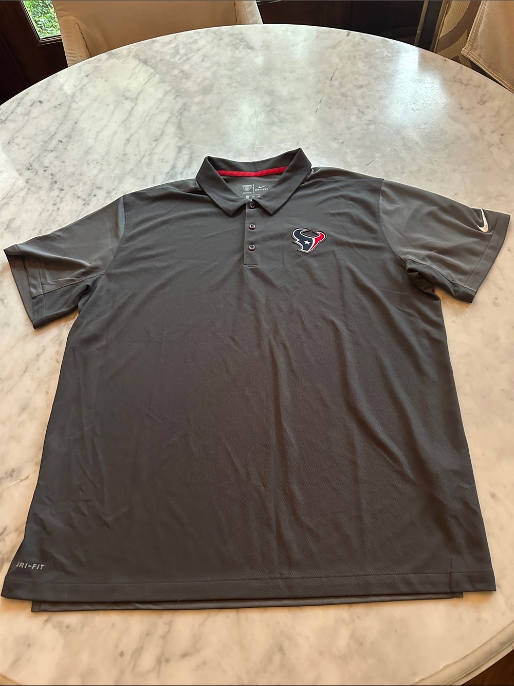 TEXANS, Nike Dri-Fit, Polo. XXL. NWOT